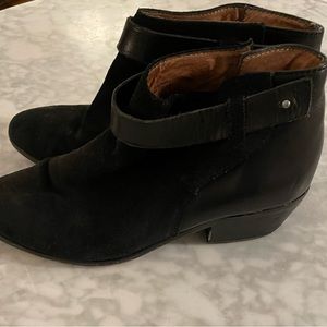 Madewell suede ankle boots